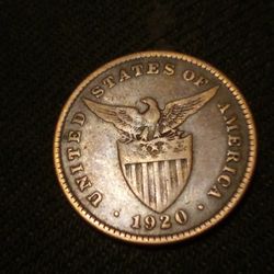 1920 One Centavo 
