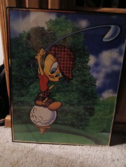 Tweety Bird Framed Poster