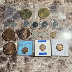 Coins And Medals Lot 