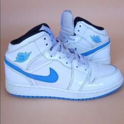 Nike Air Jordan 1 Retro Mid Gs Legend Blue Size 4 