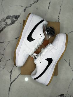 White Nike SB Dunks