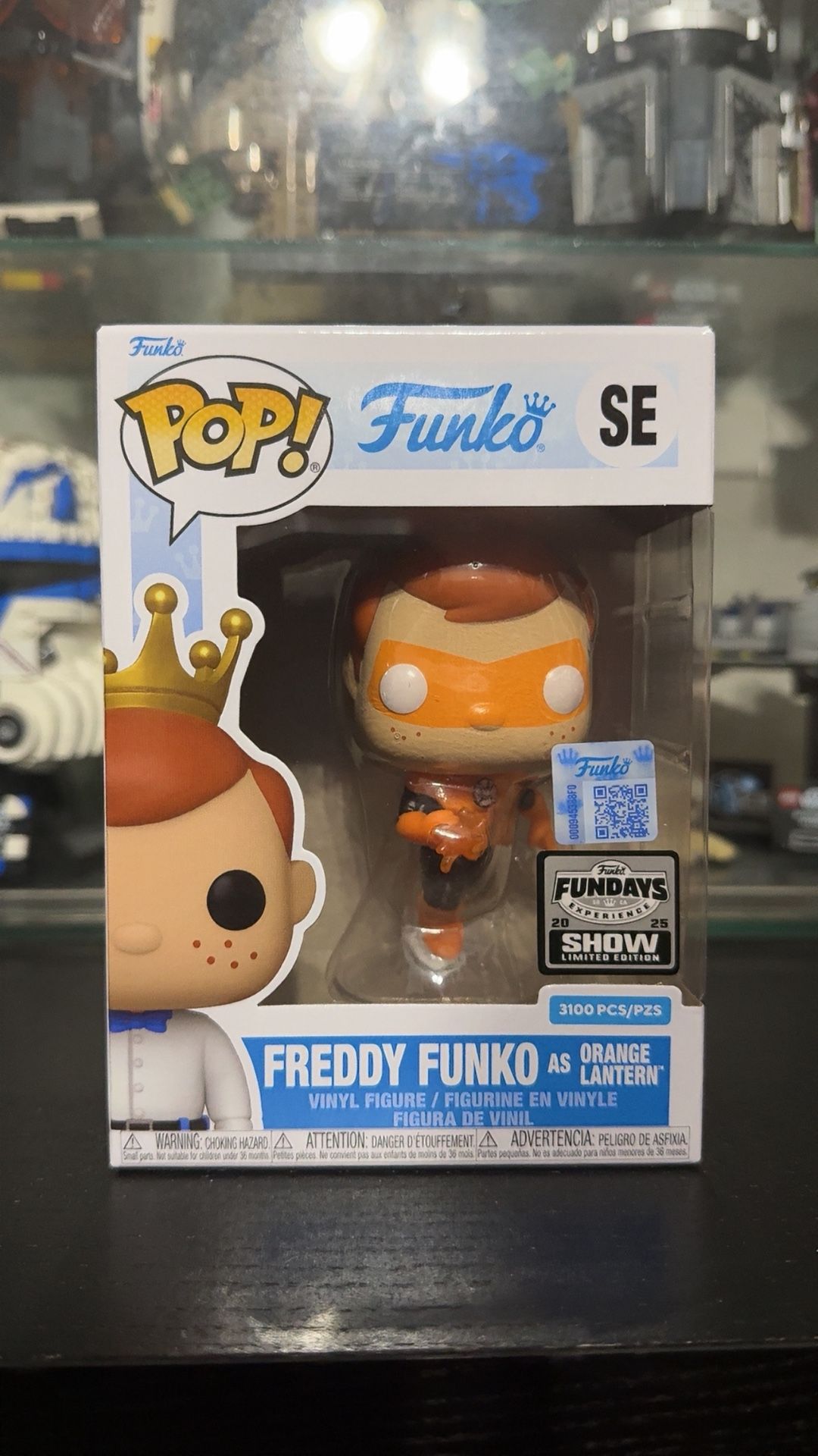 Freddy Funko as Orange Lantern (LE 3100/pcs)