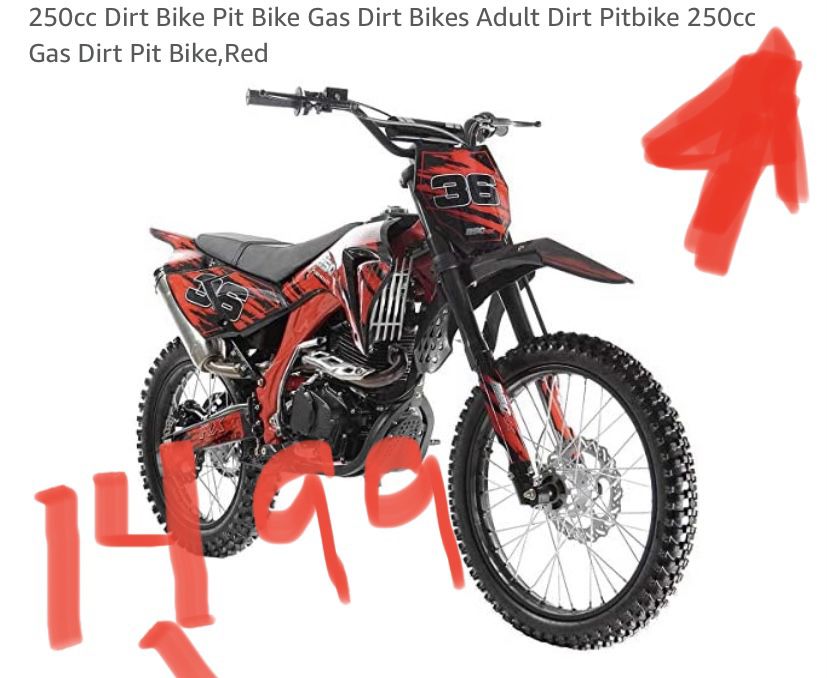 250cc  Dirt Bikes On Sale At Turbopowersports Com 