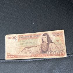 Un Mill Pesos Mexican Bill