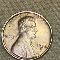 1972s Lincoln Penny