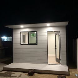 10×12 Lean To Office Shed