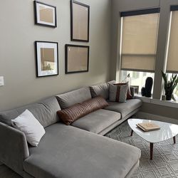 Grey Sectional For Sale