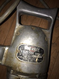 Industrial electric drill