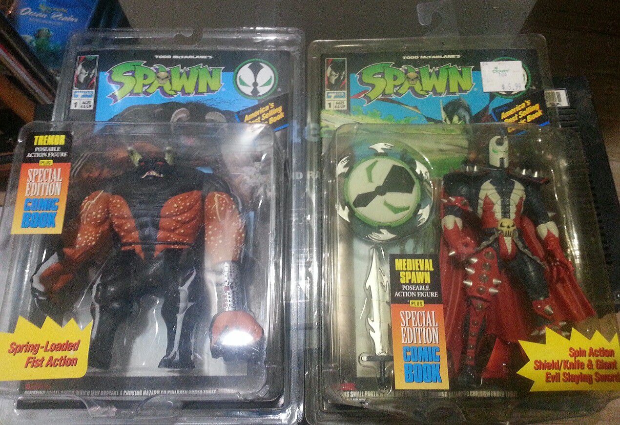 Spawn Action Figures New In Packages