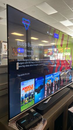 Brand new 100 inch TV Vizio retails 3999 on clearance right now with 100 inch TV stand five-year warranty 2000 without TV stand or 2500 with TV stand
