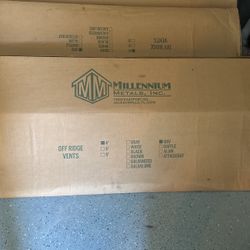 Off Ridge Vent Black 4’   Price Is For 4