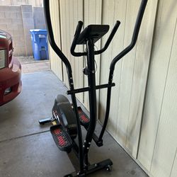 Elliptical fitness machine
