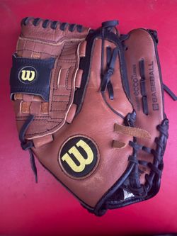 Wilson A500 11.5” Baseball Glove – Full Leather