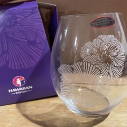 Hawaiian Airlines Collectible Wine glasses