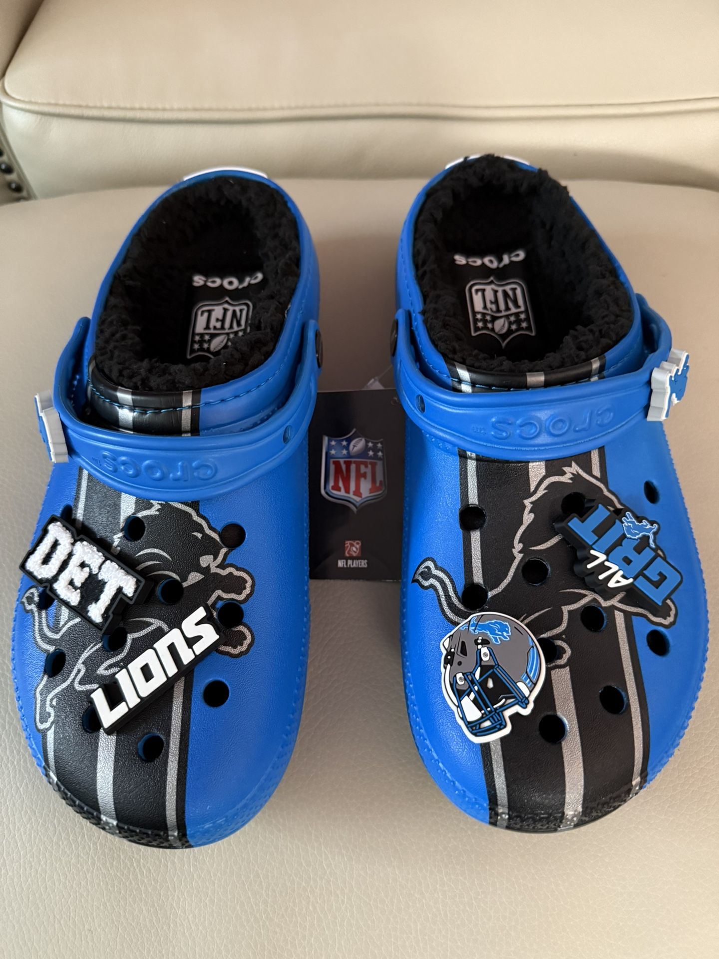 NFL Detroit Lions Classic Lined Clog