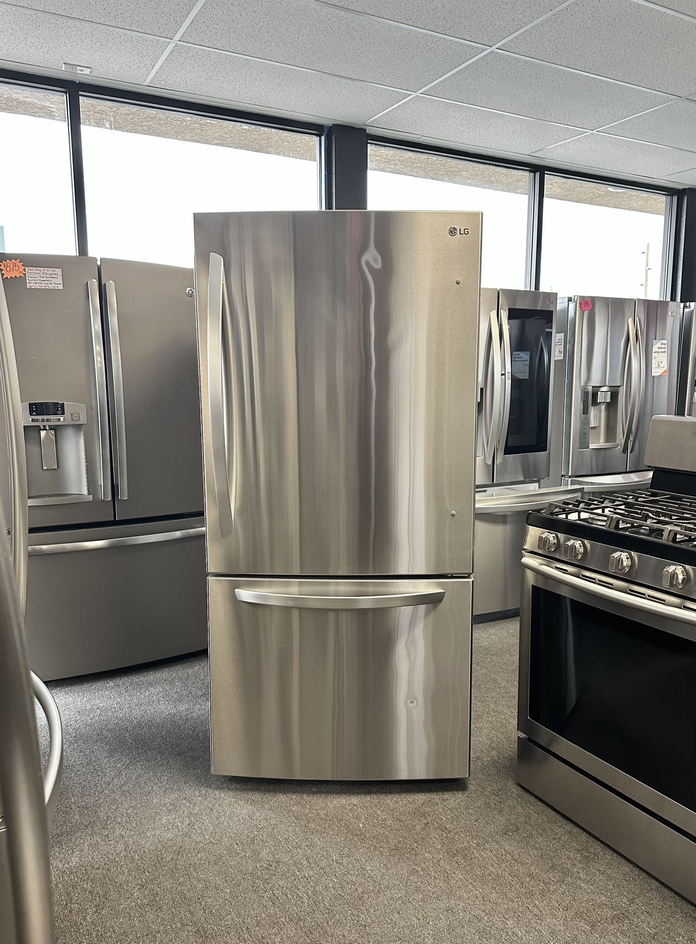 Stainless Steel LG Refrigerator