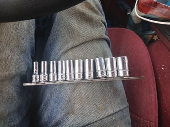 Snap on 1/4 metric set