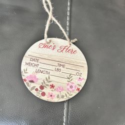 Baby Girl Sign