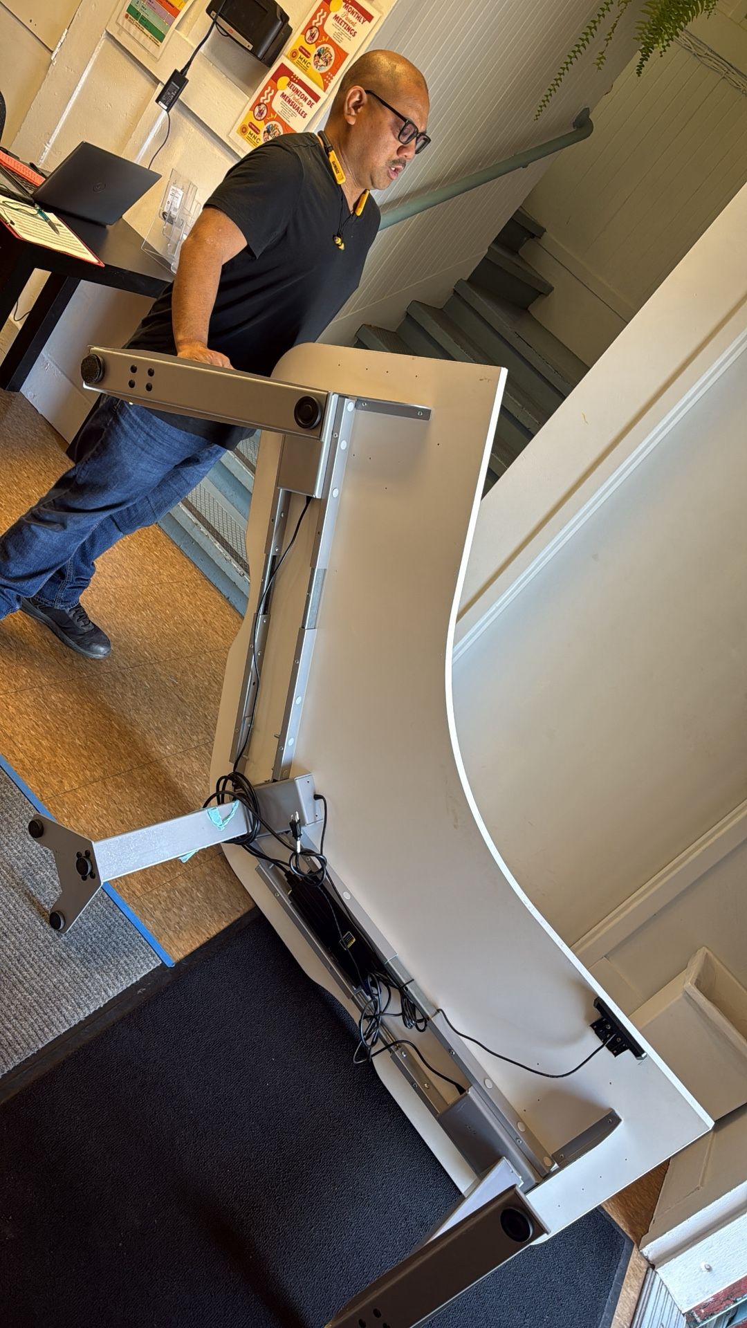 Ergonomics Boomerang Table