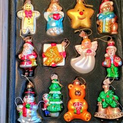 24 Thomas Picconi Glass Ornaments 
