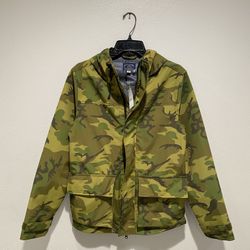 J Crew Soft Shell Camo Jacket Size XS Men