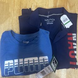 Nautica And Puma T-shirts