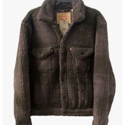Levi's Cozy Vintage Relaxed Sherpa Trucker Jacket $108