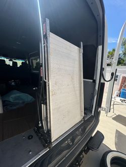 Link 8” Bifold aluminum Van Ramp 1250 capacity