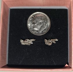 Silver "Couple" Earrings