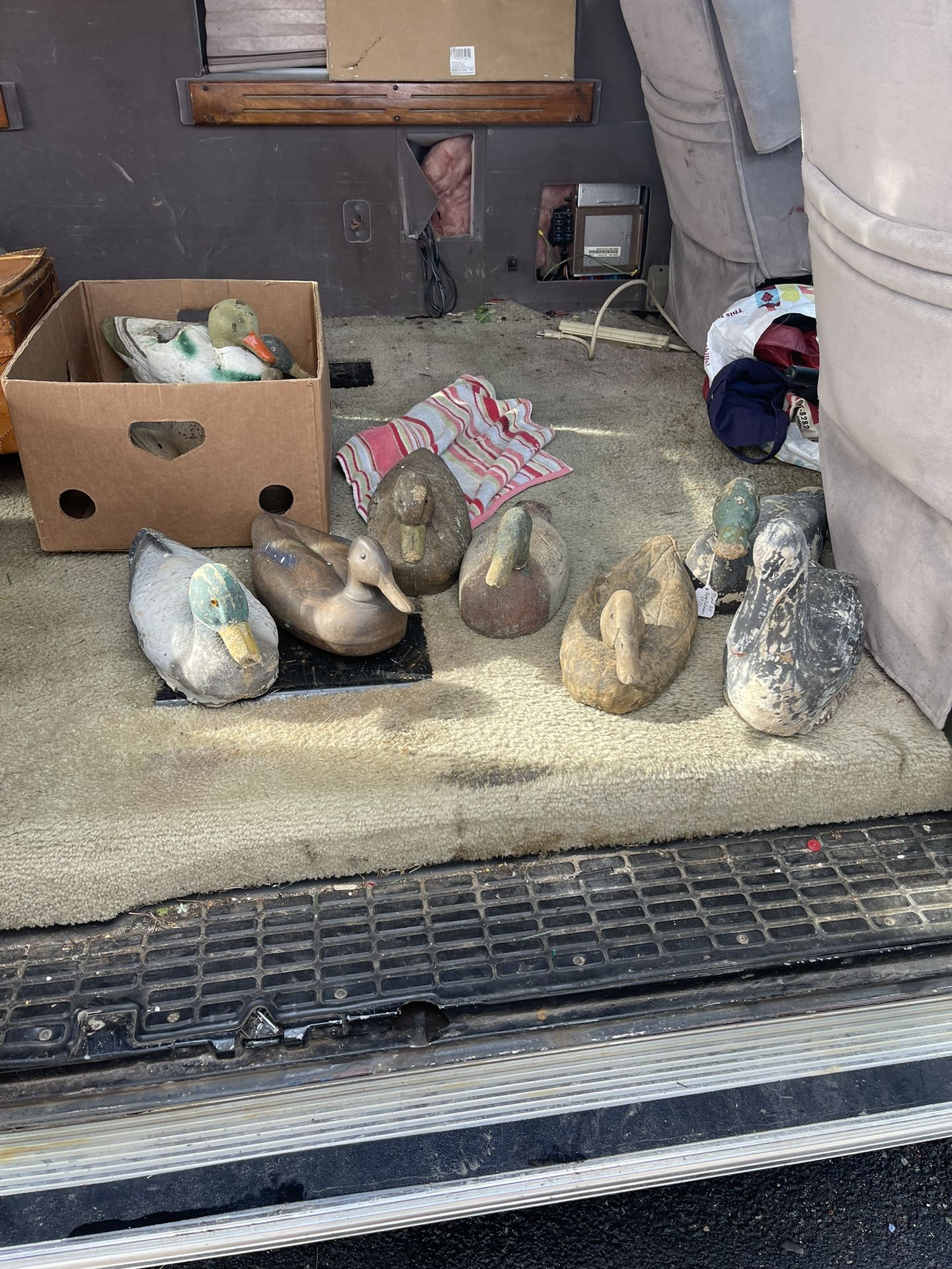 Vintage Wood Duck Decoys