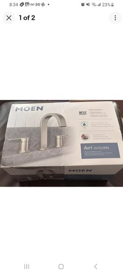 Moen Avri Spot Resist Brushed Nickle Faucets 
