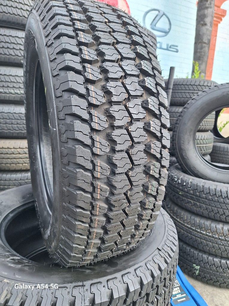 SET OF FOUR GOODYEAR WRANGLER LT275/65R18   ASK FOR ANY SIZE YOU NEED.  