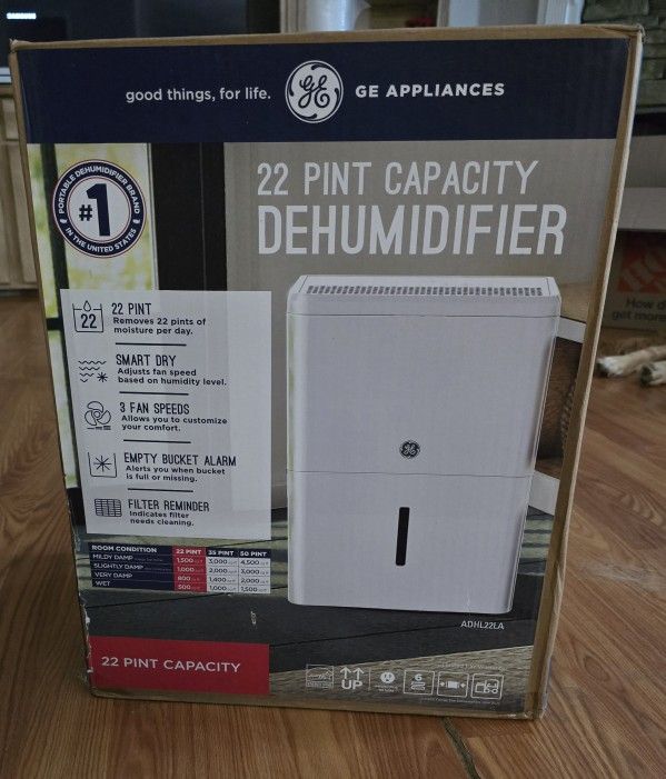 GE Dehumidifier *** Brand New Never Opened ***Dehumidifier *** Brand New Never Opened ***