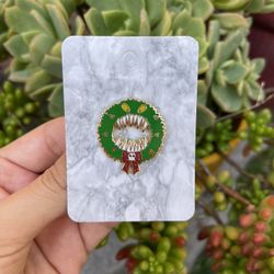 Nightmare Before Christmas Wreath Pin