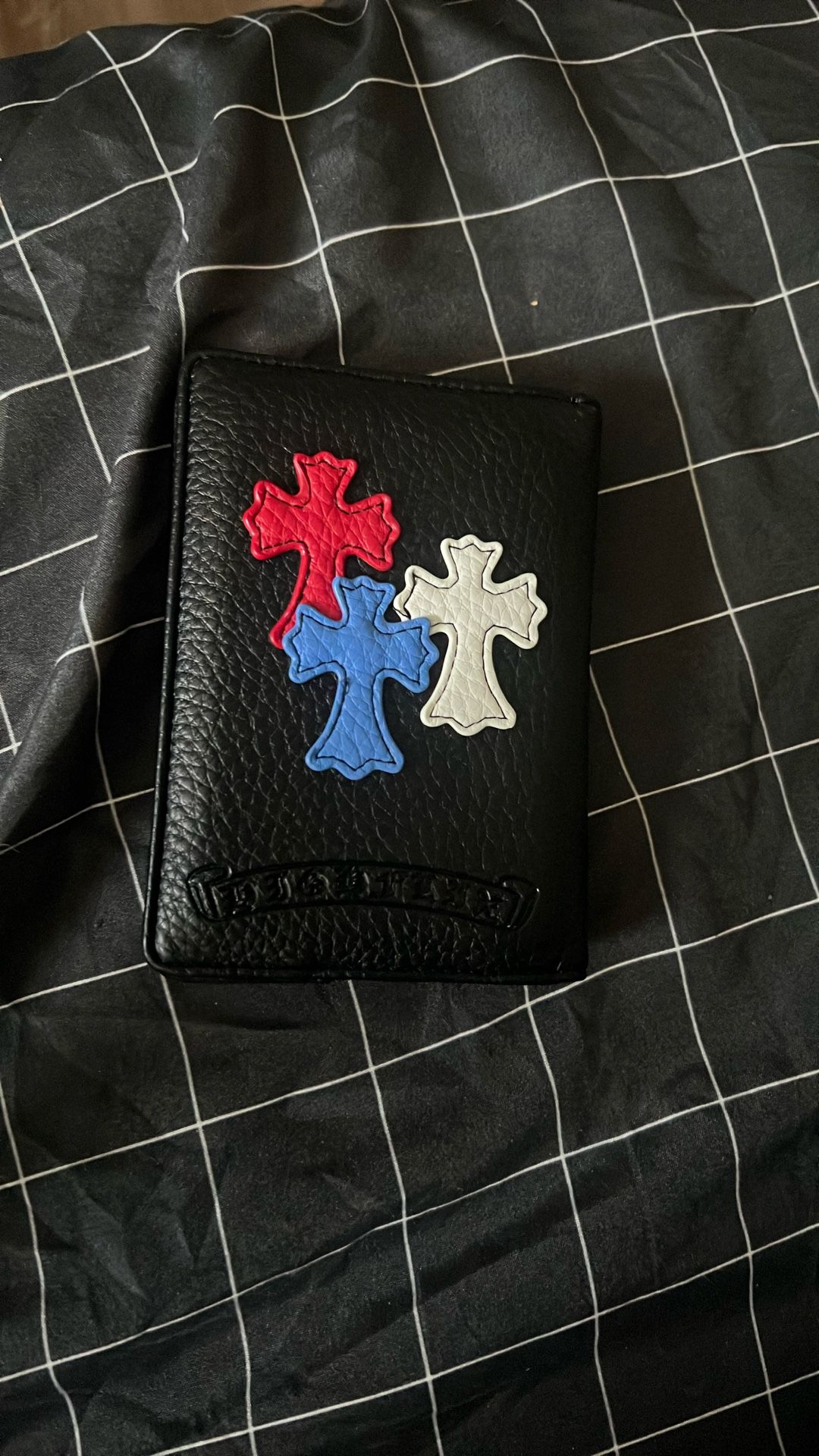 Chrome Heart Passport Wallet Holder (custom )