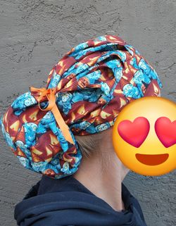 Halloween Scrub Cap
