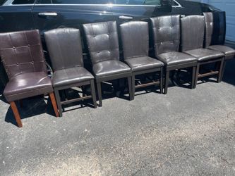 7 chairs from Ashley