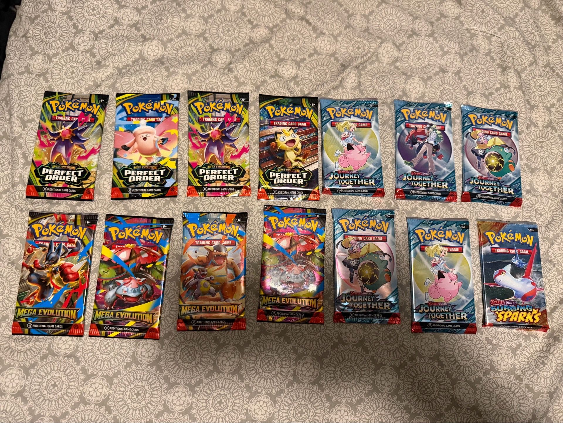 Pokemon Mixed Booster Packs