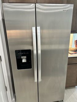 Whirlpool 36-Inch Side-by-Side Refrigerator 24.6 cu
