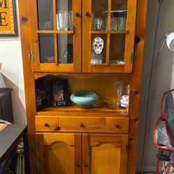 Brown Solid Wood Pine