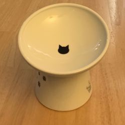 Elevated Cat Food Bowl