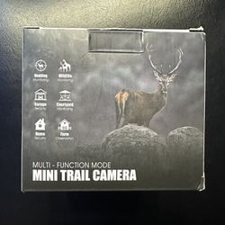 Mini trail camera
