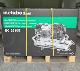 Metabo HPT 8.0-Gallon Portable Gas 145 PSI Horizontal Air Compressor