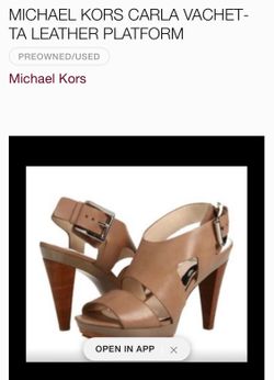 Michael Kors sz 8 heels
