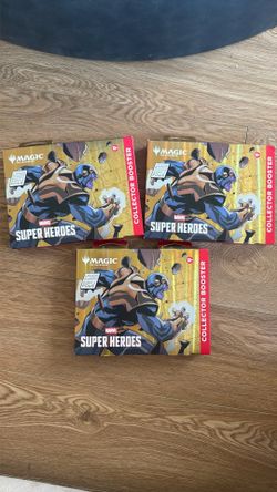 Marvel Magic Super Heros Collector Booster $100 each