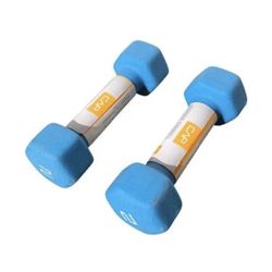 CAP Barbell 2lb Blue Neoprene Dumbbell Set, 4lbs Total