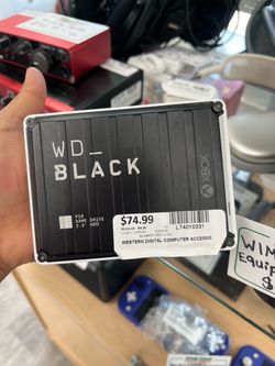 WD Black P10 Game Drive 2.5" HDD Xbox