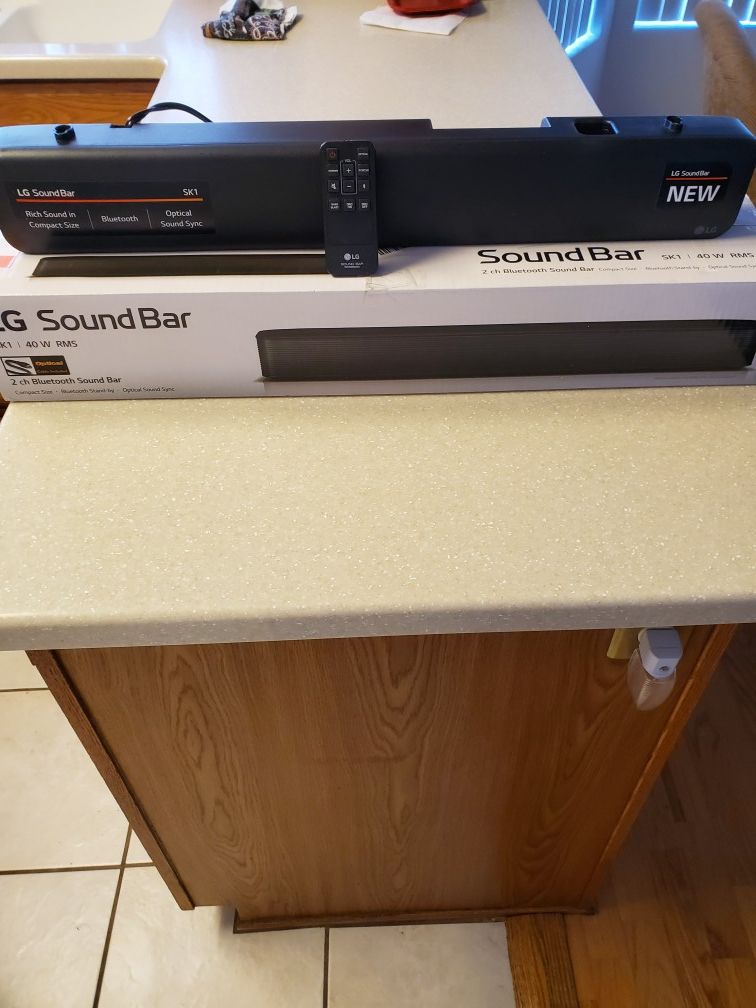 LG soundbar "new"
