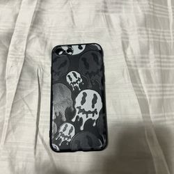 Black and white iPhone case