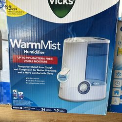 Vick and equate humidifier $20 each